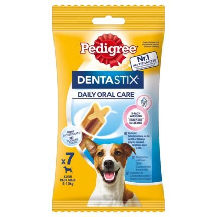 Pedigree Dentastix дентално лакомство за малки кучета 5-10 кг 7 бр.