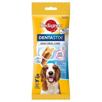 Pedigree Dentastix дентално лакомство за средноголеми кучета 10 - 25 кг 5 бр.