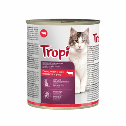 Tropi консерва за котки с говеждо 415 гр