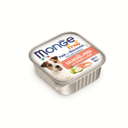 Monge Fruit Pate and Chunkeys Salmon and Pear пастет и хапки със сьомга и круши 150 гр.