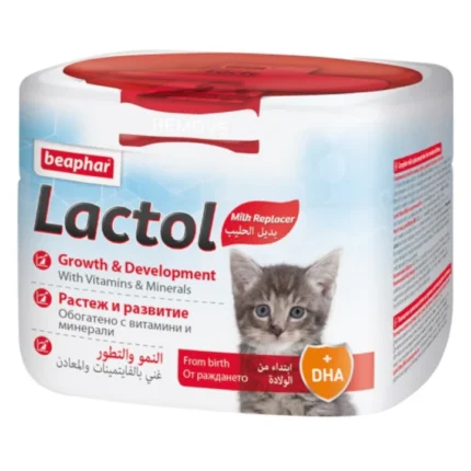 Beaphar Lactol - сухо мляко за малки и новородени котета, 250 гр.