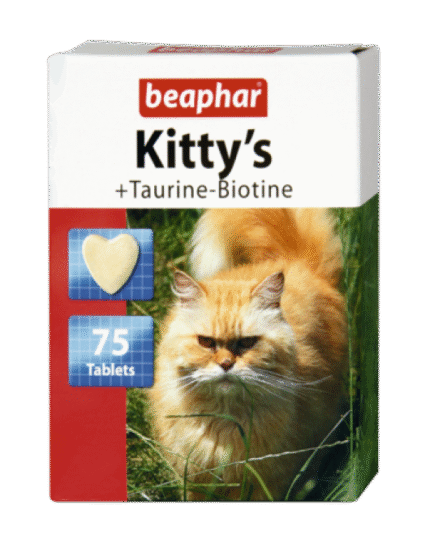 Beaphar витамини котешки сърчица, 75 бр.