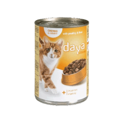Daya консерва за котки с пилешко, 400 гр.