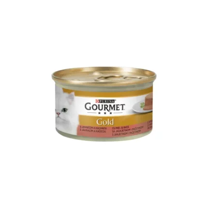 Purina Gourmet Gold консерва за котки с aгне и патица, 85 гр
