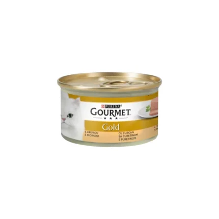 Purina Gourmet Gold пастет за котки с пуйка, 85 гр.