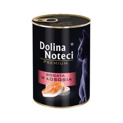 Dolin Noteci консерва за котки със сьомга, 400 гр.
