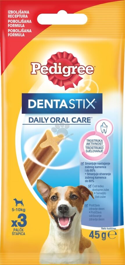 Pedigree Dentastix дентално лакомство за малки кучета 5-10 кг 3бр