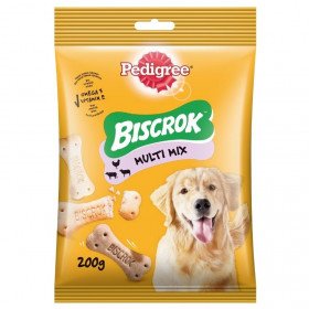 Pedigree Biscrok Multi Mix лакомство за кучета с 3 различни вкуса, 200 гр.