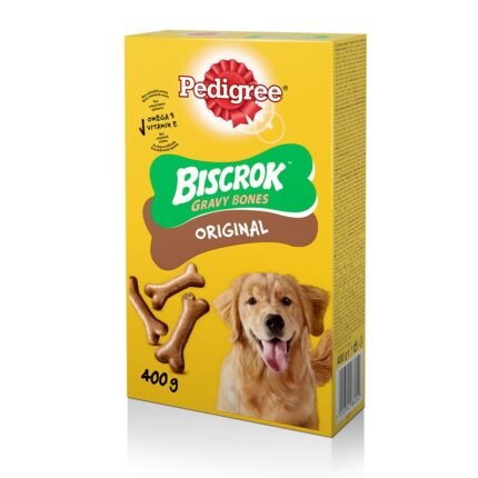 Pedigree Biscrok Gravy Bones лакомство зa кучета 400 гр.