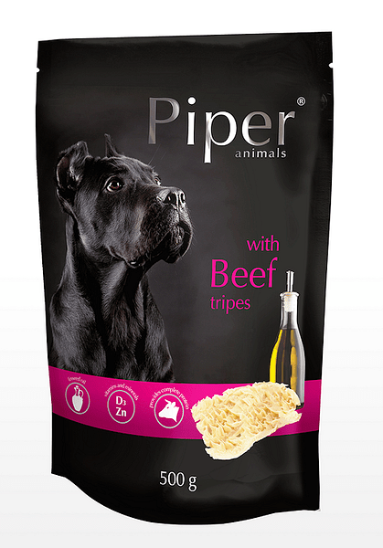 PIPER  DOG ADULT пауч за кучета - различни вкусове, 500 гр.
