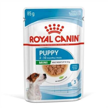 Royal Canin Mini Puppy пауч за подрастващи кучета от дребни породи - от 2 до10 месеца, 85 гр.