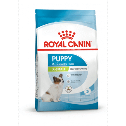 Royal Canin X-small Puppy суха храна за подрастващи кучета от миниатюрни породи, 0.500 кг.