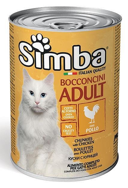 Simba консерва за котки с пиле, 415 гр.