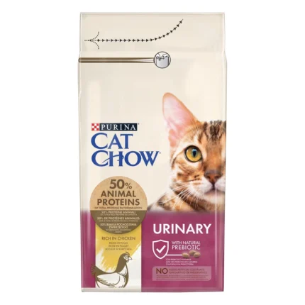 Purina Cat Chow Urinary Tract Health - суха храна за котки с пиле за здрав уринарен тракт 1.5 кг
