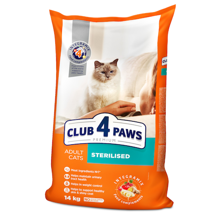 club 4 paws sterilised 14