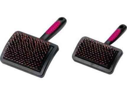 Croci четка за късокосмести породи кучета, размер L-10,5x15,5см