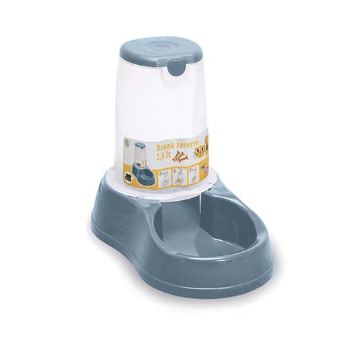dispenser za hrana i voda stefanplast 1.5l sin