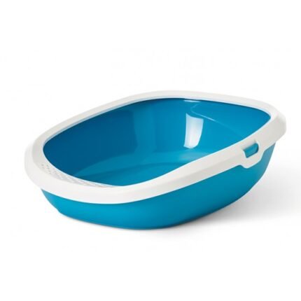 Kотешка тоалетна Gizmo L 52 х 39.5 х 15 см, налична в цвят морско синьо и кафе мока