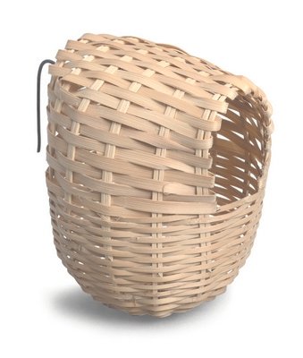 Гнездо за екзотични птички - Ø8x12см