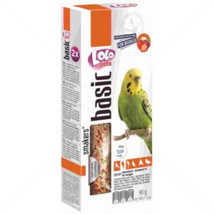 LOLO PETS крeкер за вълнисти папагали, различни вкусове - 2 бр./90 гр.