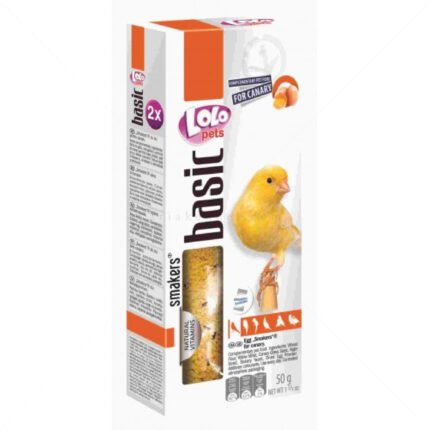 LOLO PETS крeкер с яйце за канари - 2 бр./50 гр.