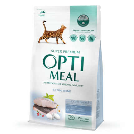 Opti Meal Adult Cat with Cod Fish храна за котки с риба треска различни разфасовки