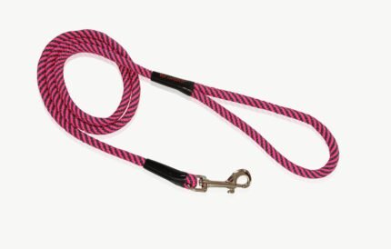 Pet Interest Pink Twist повод за куче многоцветен, M - 15mm x 120 см