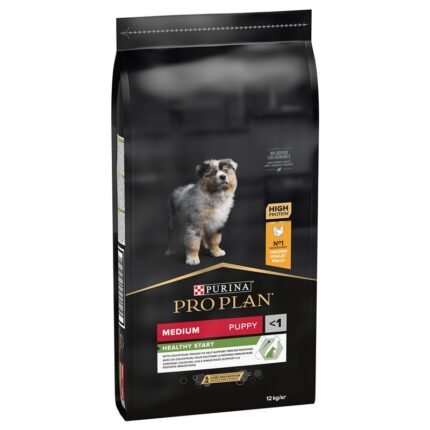 Purina Pro Plan Medium Puppy храна за подрастващи кучета от средни породи с пиле 12кг