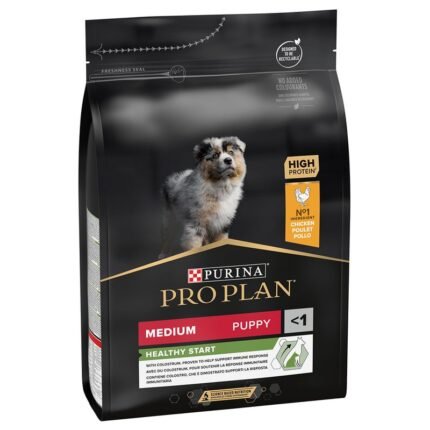 Purina Pro Plan Medium Puppy храна за подрастващи кучета от средни породи с пиле, 800 гр.