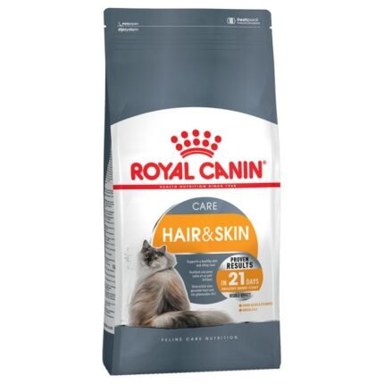 Royal Canin Hair & Skin Care суха храна за котки за здрава кожа и козина, 2 кг.