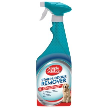 Спрей срещу миризми от кучета - Simple Solution Stain&Odour Remover, 750 ml