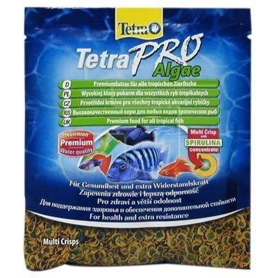 Tetra Pro Algae Multi-Crisps храна за тропически рибки с алгае, 12 гр.