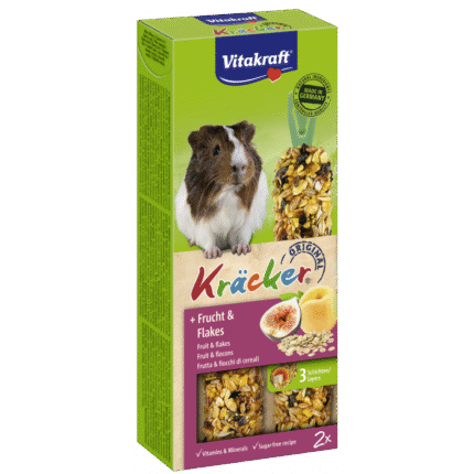 Vitakraft крекер за морско свинче с плодове и ядки, 2 бр.