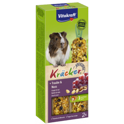 Vitakraft крекер за морско свинче с грозде и ядки, 2бр.