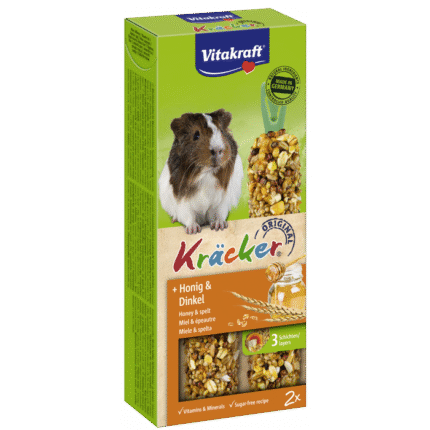 Vitakraft крекер за морско свинче с мед и спелта, 2 бр.