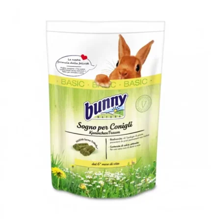 Bunny Nature Rabbit Basic основна храна за зайци след 6-ия месец, 750 гр.