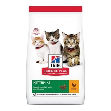 Hills Science Plan Kitten  храна за подрастващи котета с пилешко, 300 гр.