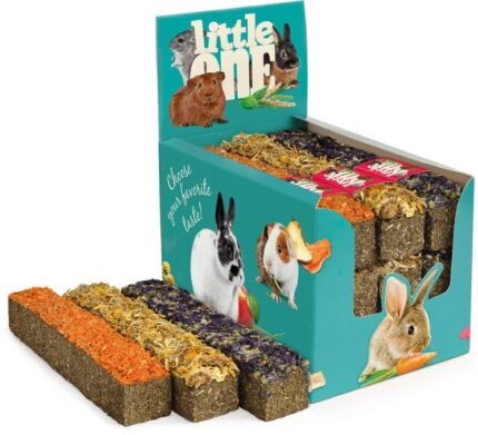 Little One Stick стикове от ливадни треви за малки животни - 1 бр., 85 гр