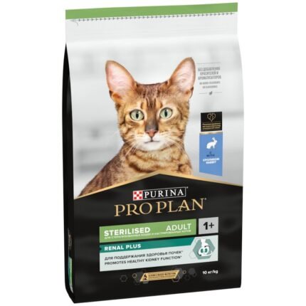 Purina Pro Plan Sterilised Adult храна за кастрирани котки със заешко 10кг.