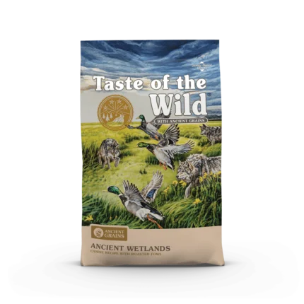 Taste Of the Wild Ancient Wetlands храна за кучета с патица 12.2кг