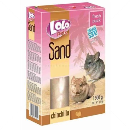 Lolo Sand пясък за чинчили, 1.5 кг.