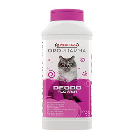 Deodo Odour Control дезодорант на прах за котешка тоалетна със свеж аромат на цветя, 750мл.