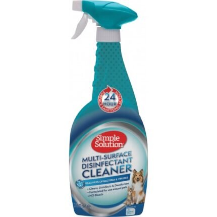 Simple Solution Multi-Surface Disinfectant безопасен спрей дезинфектант след кучета и котки, 750ml