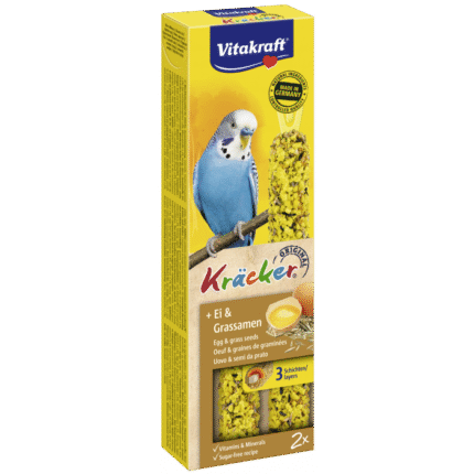 Vitakraft крекер за вълнисти папагали яйце и семена на трева, 2бр.