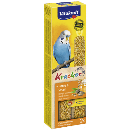 Vitakraft крекер за вълнисти папагали с мед и сусам, 2бр.