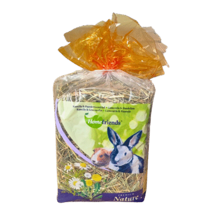 Homefriends ливадно сено с билки, лайка и глухарче, 500 гр