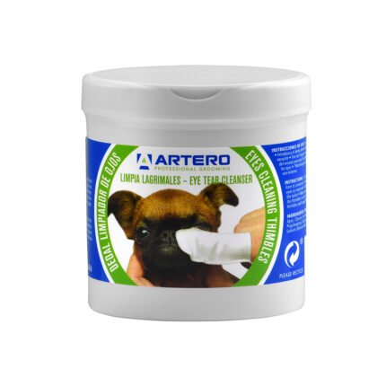 Artero напръстници с разтвор за почистване на очи, 50 бр.