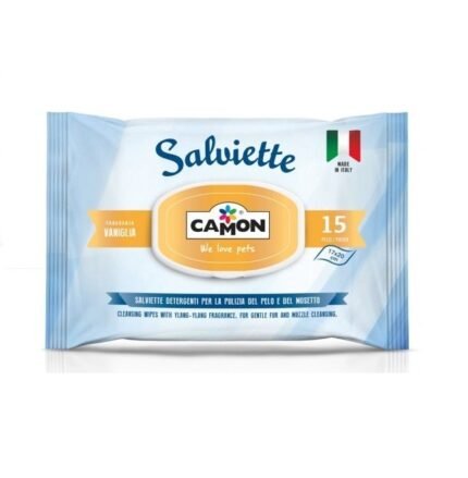 Camon мокри кърпи за почистване с аромат на ванилия, 15 бр