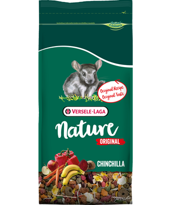 Versele Laga Nature Original Chinchilla разнообразна богата на фибри смес за чинчили 0.750 кг