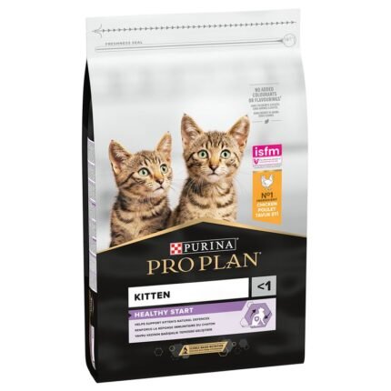 Purina Pro Plan Kitten Healthy Start храна за подрастващи котки с пилешко 10 кг